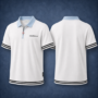 Men’s White Polo T-Shirt | Premium Casual Collar Tee