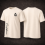Cream Oversized T-Shirt for Men | Premium Casual Streetwear Tee