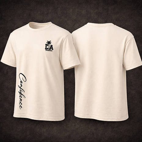 Cream Oversized T-Shirt for Men | Premium Casual Streetwear Tee