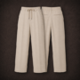 Beige Casual Pants for Men | Premium Relaxed Fit Bottoms
