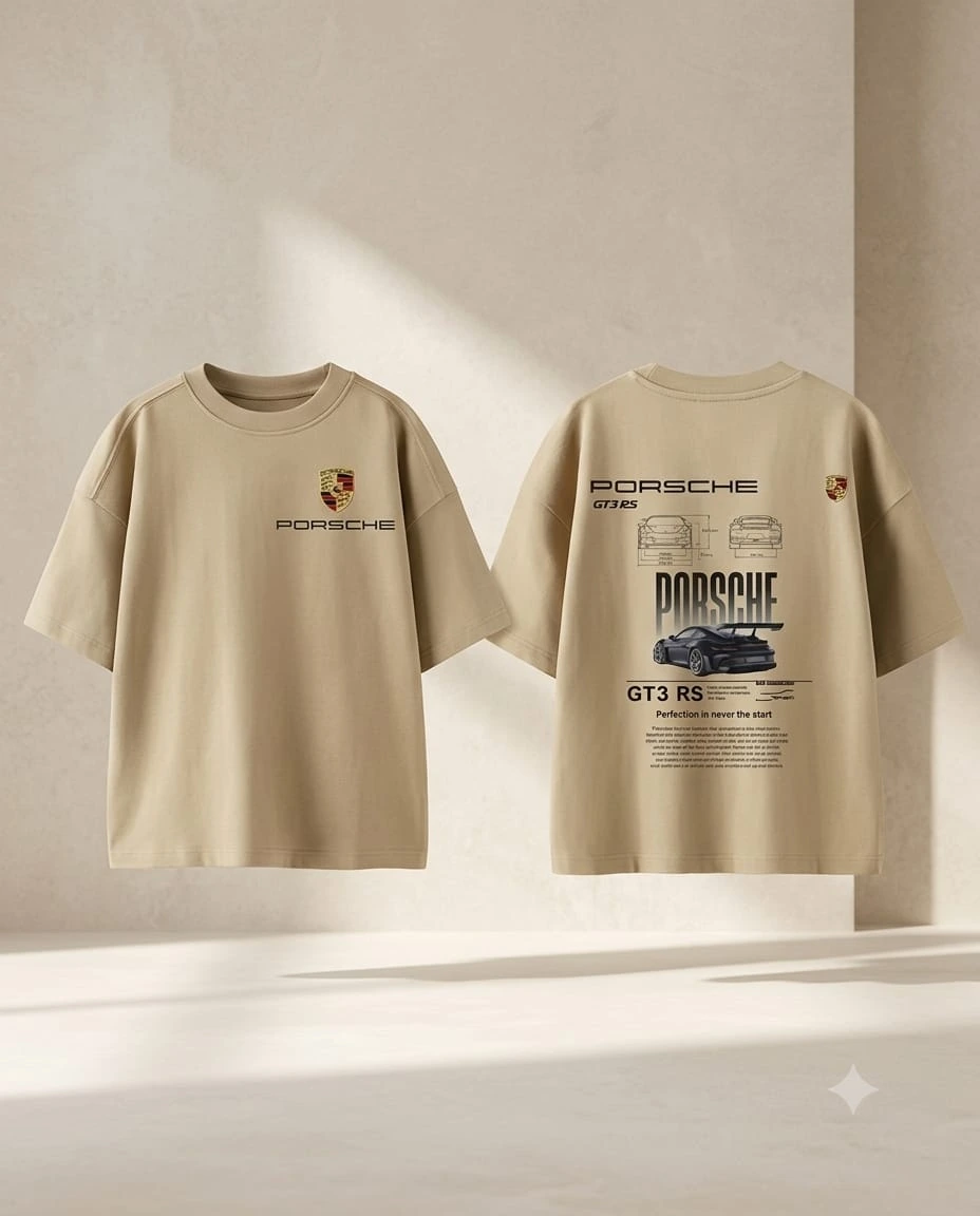 oversize beige tshirt