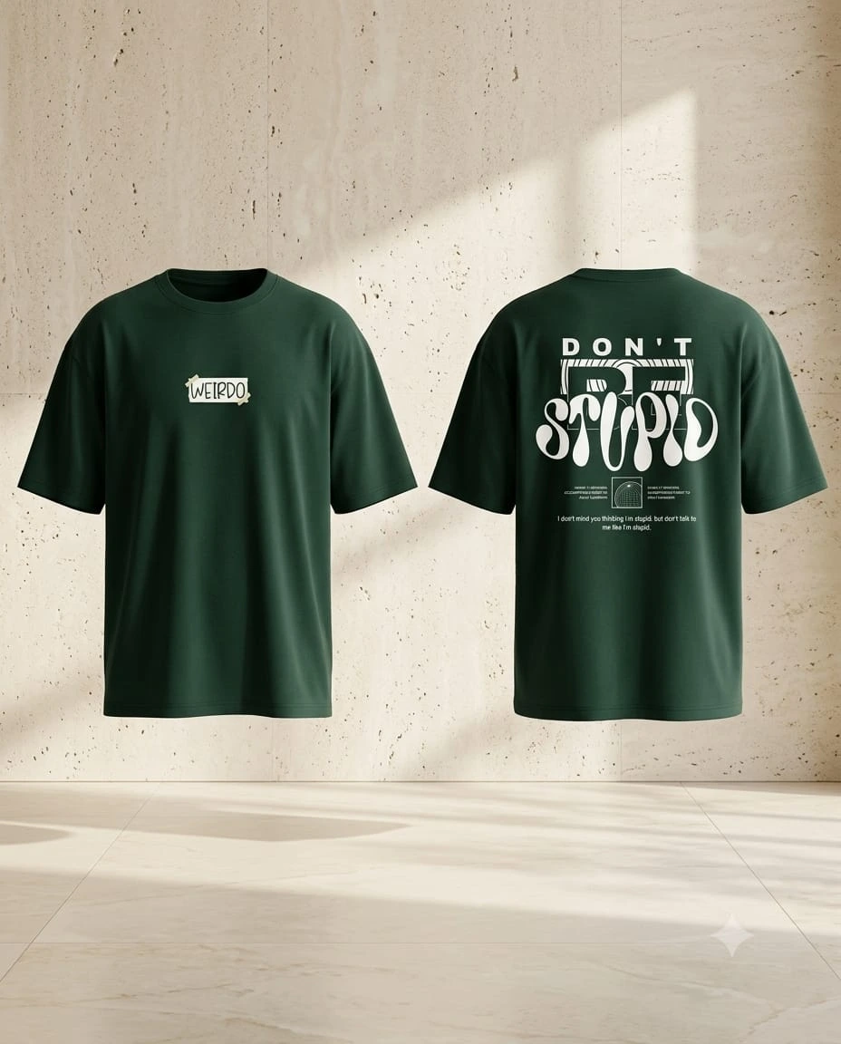 oversize green tshirt